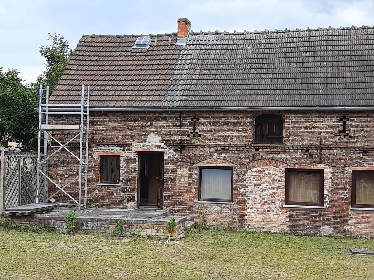Landhaus zwischen See und Wald mit großem Garten Bestensee Exterior foto